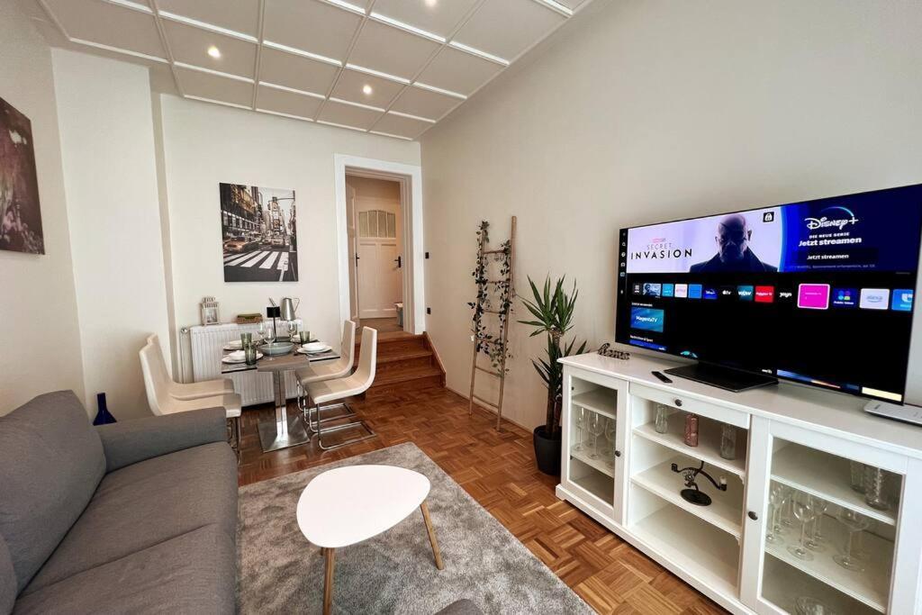 Soul-Apartment Terrasse Privat-Parkplatz Boxspringbett 55Zoll Tv Wlan Leipzig Exteriör bild
