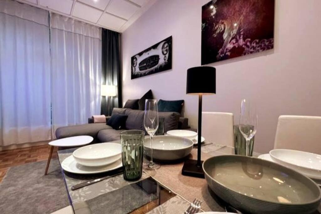Soul-Apartment Terrasse Privat-Parkplatz Boxspringbett 55Zoll Tv Wlan Leipzig Exteriör bild